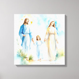 The Holy Family Canvas Print