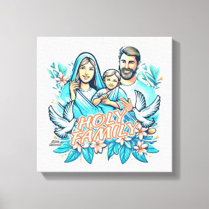 The Holy Family Canvas Print