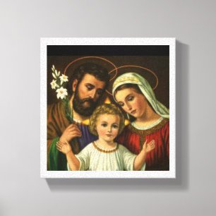 The Holy Family Canvas Print