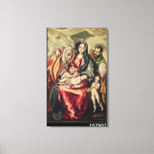 The Holy Family Canvas Print