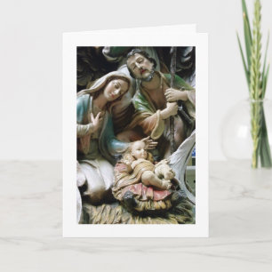***THE HOLY FAMILY**** CHRISTMAS WISHES HOLIDAY CARD