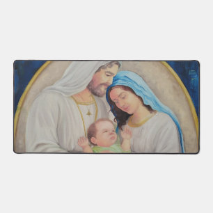 The Holy Family: Divine Love Portrait Desk Mat