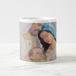 The Holy Family: Divine Love Portrait Large Coffee Mug