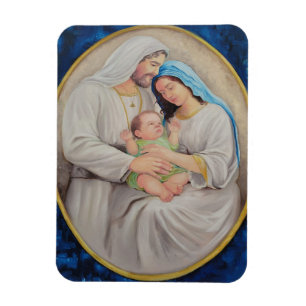 The Holy Family: Divine Love Portrait Magnet