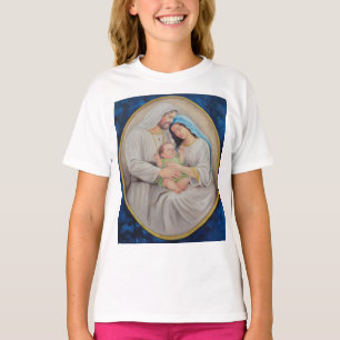 The Holy Family: Divine Love Portrait T-Shirt