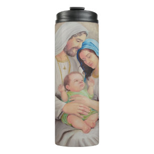 The Holy Family: Divine Love Portrait Thermal Tumbler