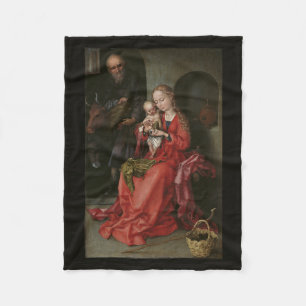 "The Holy Family" fleece blanket
