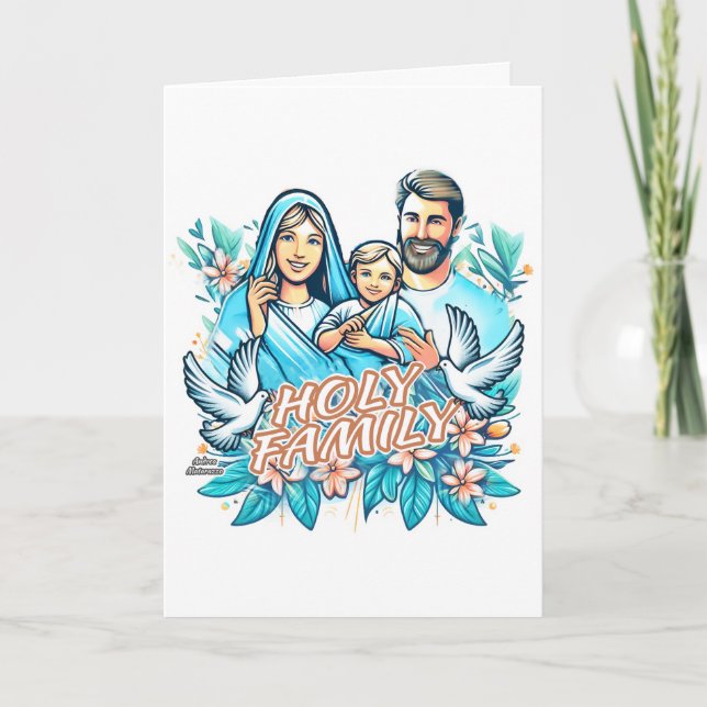 The Holy Family Invitation (Front)