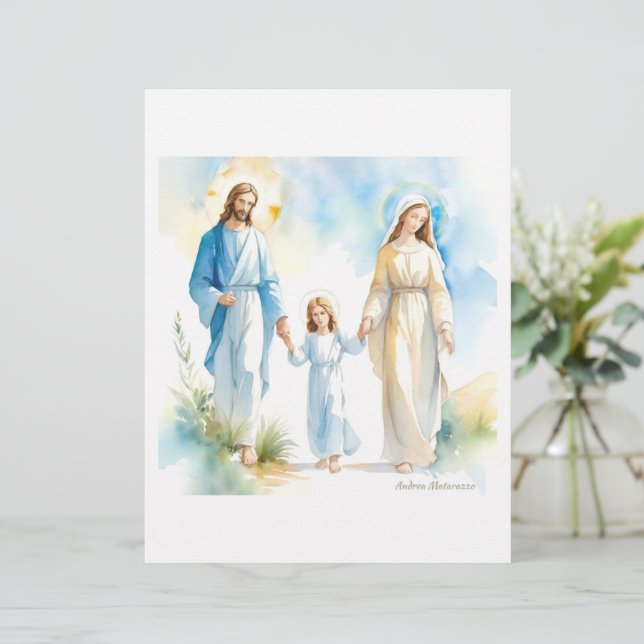 The Holy Family  Letterhead (Standing Front)