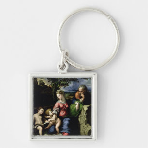 The Holy Family of the Oak Tree, c.1518 Keychain
