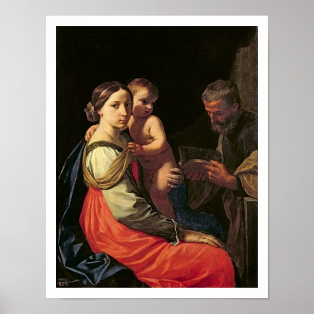 The Holy Family (oil on canvas) 2 Poster (Front)