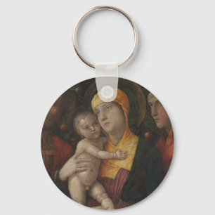 The Holy Family with Saint Mary Magdalene Keychain