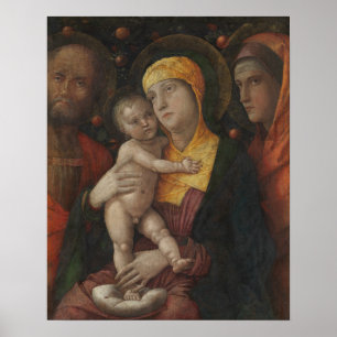 The Holy Family with Saint Mary Magdalene Poster