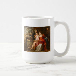 The Holy Family with Saints Coffee Mug