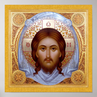 THE HOLY MANDYLION-Icon Poster