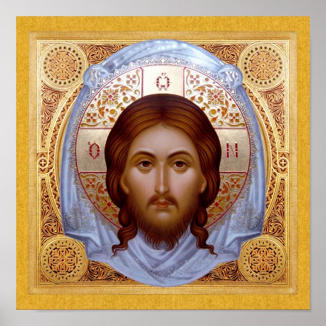 THE HOLY MANDYLION-Icon Poster (Front)
