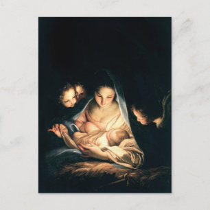 The Holy Night (The Nativity) Postcard