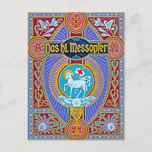 The holy sacrifice-messopher postcard (Front)