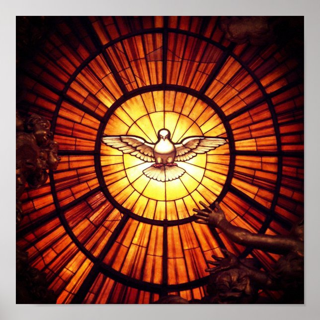 The Holy Spirit (Bernini) Poster (Front)