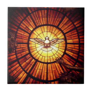 The Holy Spirit (Bernini) Tile
