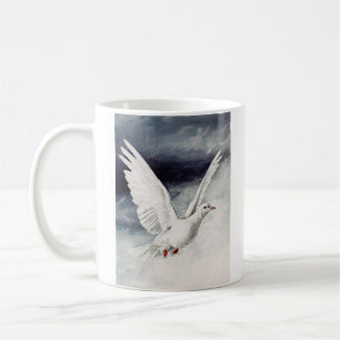 The holy spirit in the form of a Dove Coffee Mug
