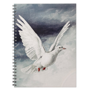 The holy spirit in the form of a Dove Notebook