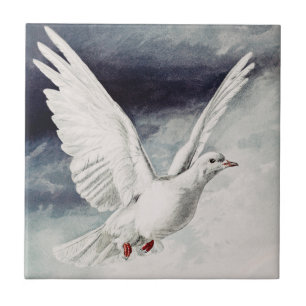 The holy spirit in the form of a Dove Tile