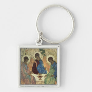 The Holy Trinity, 1420s Keychain