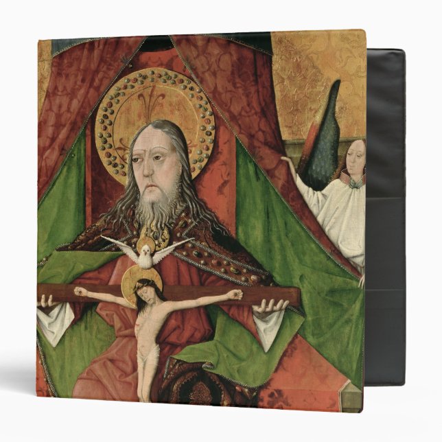The Holy Trinity from the Mosol Altarpiece Binder (Front/Inside)