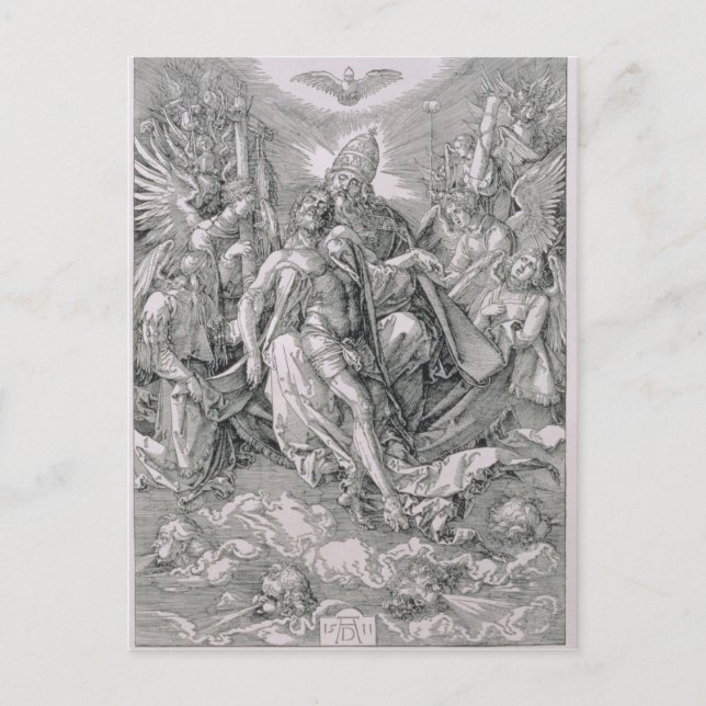 The Holy Trinity, pub. 1511 Postcard (Front)