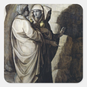 The Holy Women at the Tomb 2 Square Sticker
