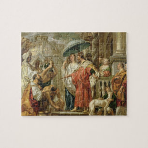 The Homage of Caliph Harun Al-Rashid to Charlemagn Jigsaw Puzzle