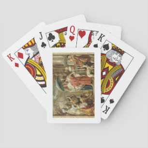 The Homage of Caliph Harun Al-Rashid to Charlemagn Playing Cards