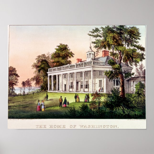 The Home of George Washington Poster (Front)