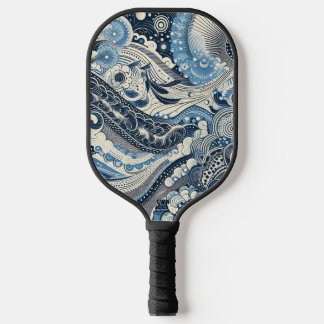 The Home Studio Indigo Bloom Pickleball Paddle