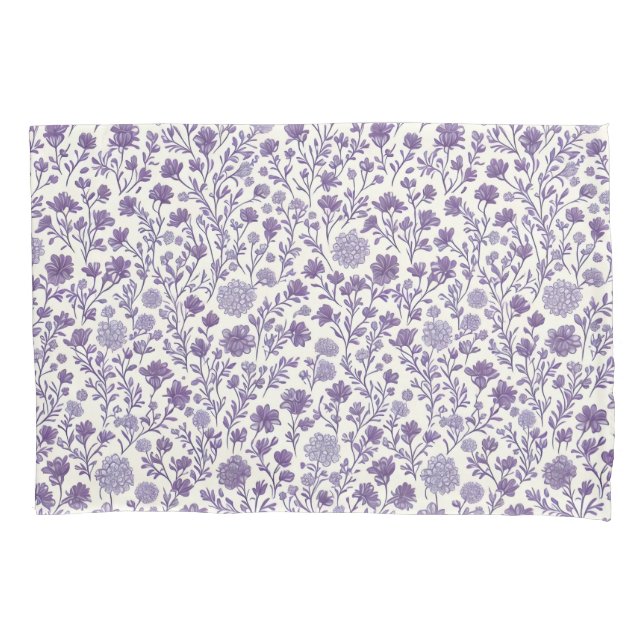The Home Studio Lavender Bloom Duvet Cover (Front)
