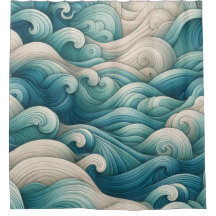 The Home Studio Ocean Wave Swirl 