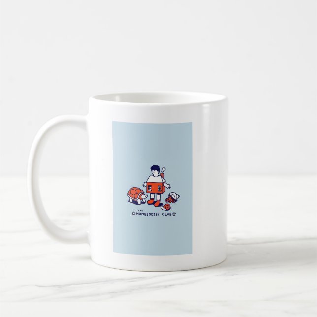 The Homebodies Club Coffee Mug (Left)