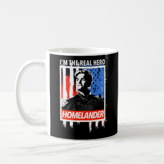 The Homelander I'M The Real Hero American Flag Coffee Mug