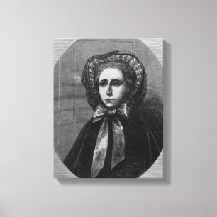 The Hon. Mrs Yelverton, 1861 Canvas Print