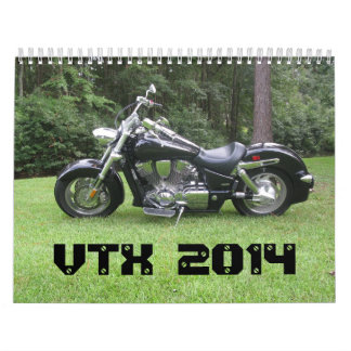The Honda VTX 2014 Calendar #1