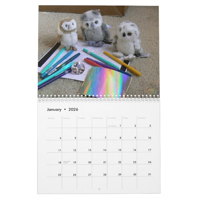 The Hootie-Babies '15 Calendar (Jan 2026)
