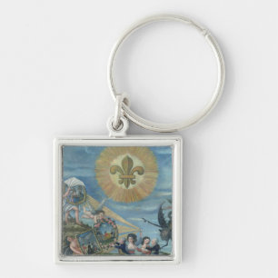 The Hope of Happiness Dedicated to the Nation Keychain