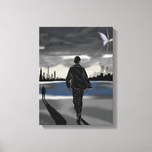 The Horizon II C – Journey to Growth Canvas Print