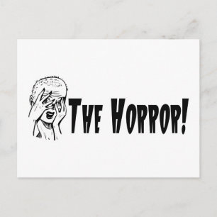 The Horror! Freaky Girl Postcard