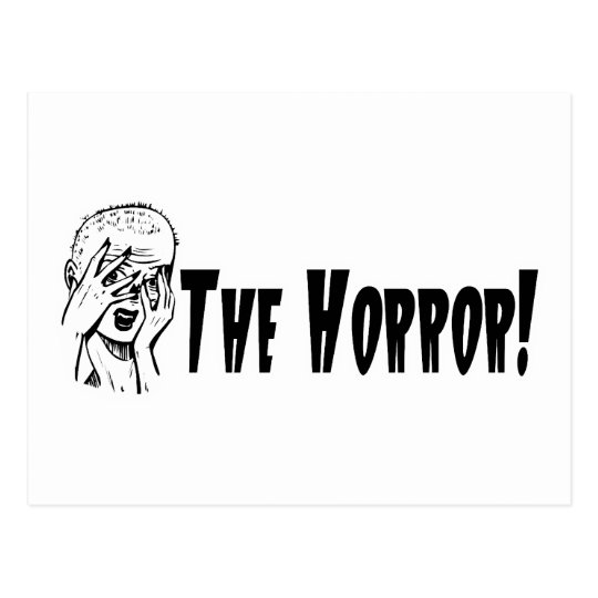 The Horror! Freaky Girl Postcard