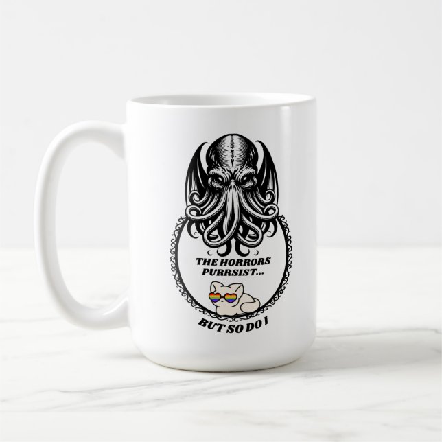 The Horrors PURRsist  Coffee Mug (Left)