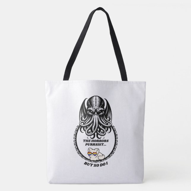 The Horrors PURRsist  Tote Bag (Front)