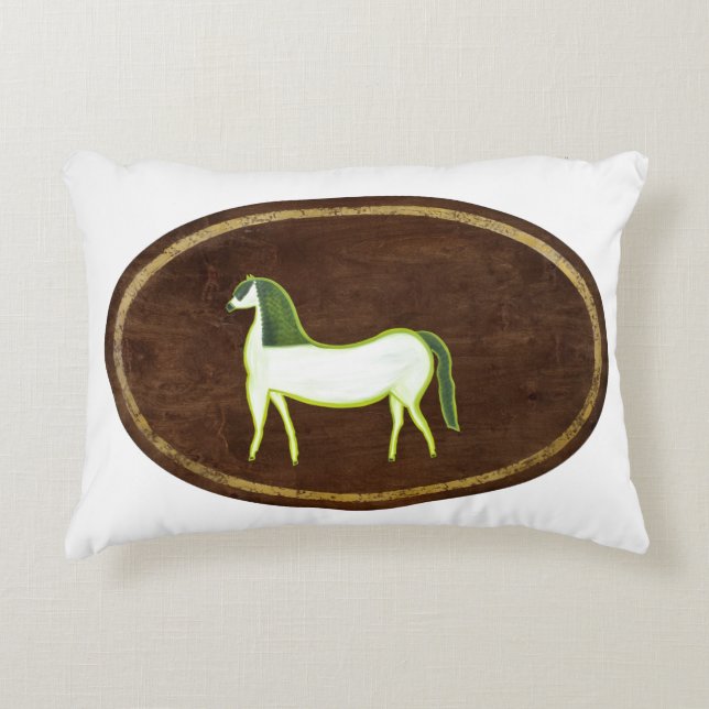 The Horse 2009 Decorative Pillow (Front)