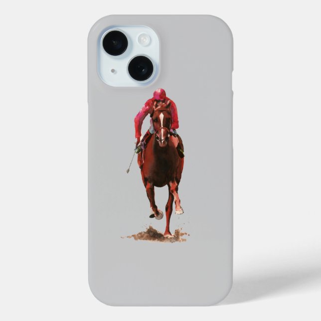 The Horse and Jockey Case-Mate iPhone Case (Back)